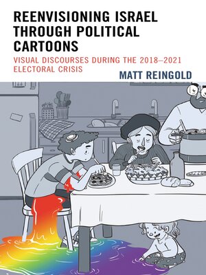 cover image of Reenvisioning Israel through Political Cartoons